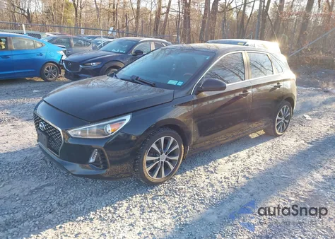 2018 Hyundai Elantra Gt из США, поврежденный, VIN KMHH35LE6JU023822